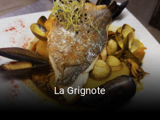 La Grignote ouvert