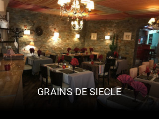 GRAINS DE SIECLE heures d'affaires