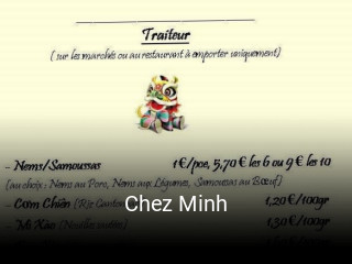 Chez Minh ouvert