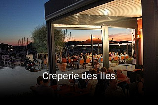 Creperie des Iles heures d'affaires