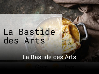 La Bastide des Arts ouvert