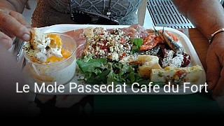 Le Mole Passedat Cafe du Fort ouvert