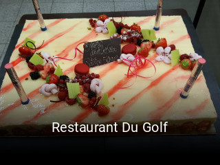 Restaurant Du Golf plan d'ouverture