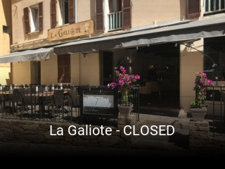 La Galiote - CLOSED heures d'ouverture