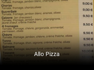 Allo Pizza ouvert