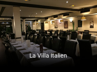 La Villa Italien heures d'ouverture