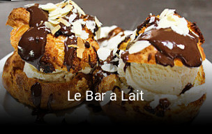 Le Bar a Lait plan d'ouverture