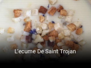 L'ecume De Saint Trojan heures d'affaires