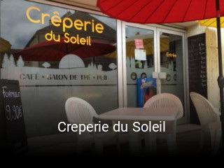 Creperie du Soleil plan d'ouverture