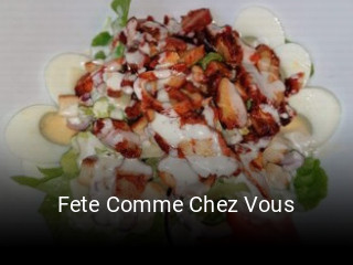 Fete Comme Chez Vous ouvert