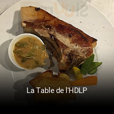 La Table de l'HDLP heures d'affaires