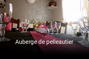 Auberge de pelleautier ouvert