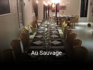 Au Sauvage ouvert