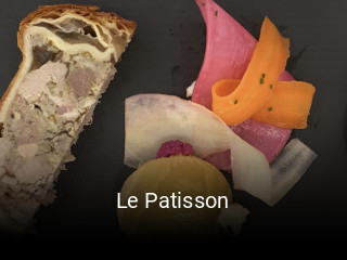 Le Patisson plan d'ouverture