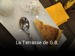 La Terrasse de G.B. plan d'ouverture