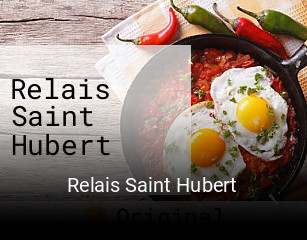 Relais Saint Hubert heures d'affaires