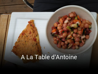 A La Table d'Antoine ouvert