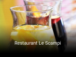 Restaurant Le Scampi heures d'ouverture