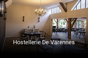 Hostellerie De Varennes heures d'affaires