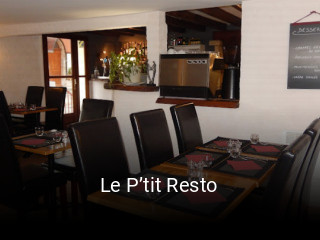 Le P’tit Resto ouvert