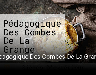 Pédagogique Des Combes De La Grange plan d'ouverture