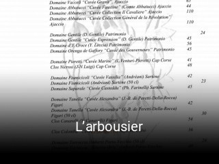 L’arbousier plan d'ouverture