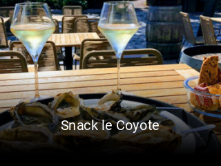 Snack le Coyote ouvert