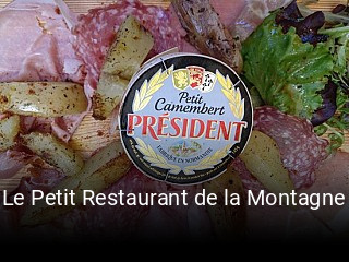 Le Petit Restaurant de la Montagne heures d'ouverture