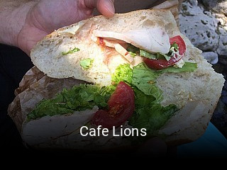 Cafe Lions plan d'ouverture