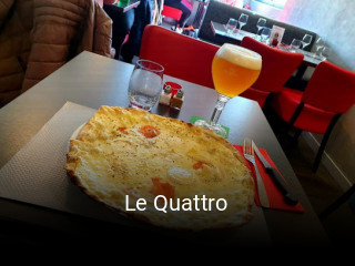 Le Quattro ouvert