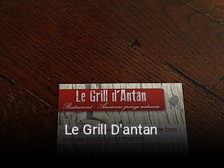 Le Grill D'antan plan d'ouverture