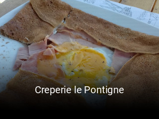 Creperie le Pontigne ouvert