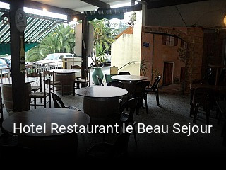 Hotel Restaurant le Beau Sejour heures d'ouverture