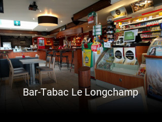 Bar-Tabac Le Longchamp plan d'ouverture