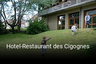 Hotel-Restaurant des Cigognes ouvert