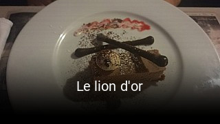 Le lion d'or heures d'affaires