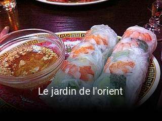 Le jardin de l'orient ouvert