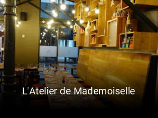 L'Atelier de Mademoiselle ouvert