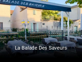 La Balade Des Saveurs ouvert