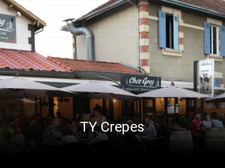 TY Crepes plan d'ouverture