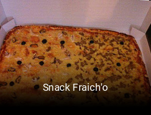 Snack Fraich'o ouvert