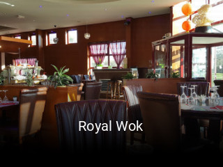 Royal Wok plan d'ouverture