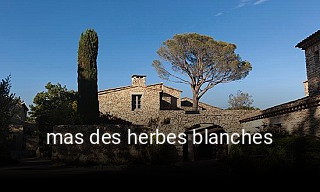 mas des herbes blanches plan d'ouverture