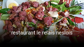 restaurant le relais neslois plan d'ouverture