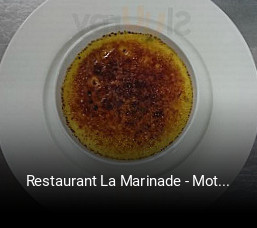 Restaurant La Marinade - Motel les Oliviers plan d'ouverture