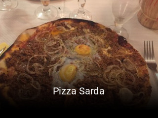 Pizza Sarda ouvert