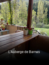 L'Auberge de Barnas plan d'ouverture