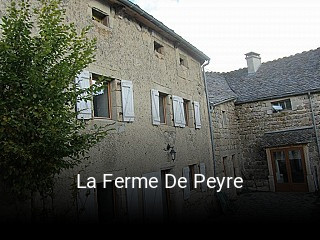 La Ferme De Peyre ouvert