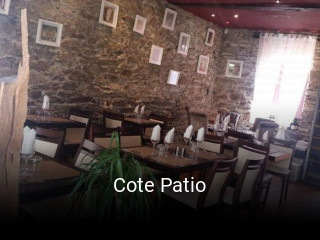 Cote Patio heures d'affaires