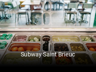 Subway Saint Brieuc plan d'ouverture